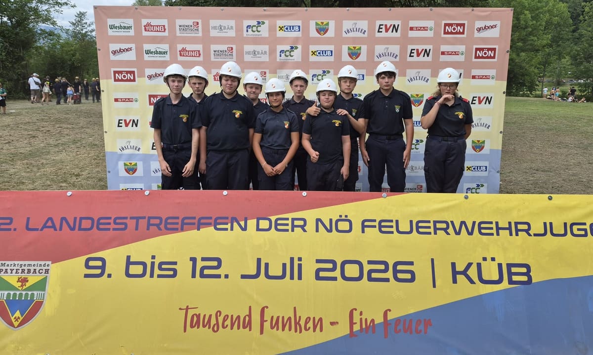 Die Feuerwehrjugend Winklarn